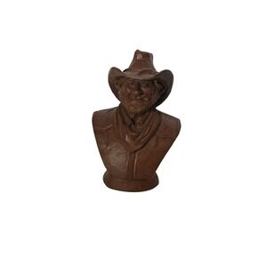 Red Mill MFG Wetherbee Cowboy Bust with Cigar‎ Figurine # 686